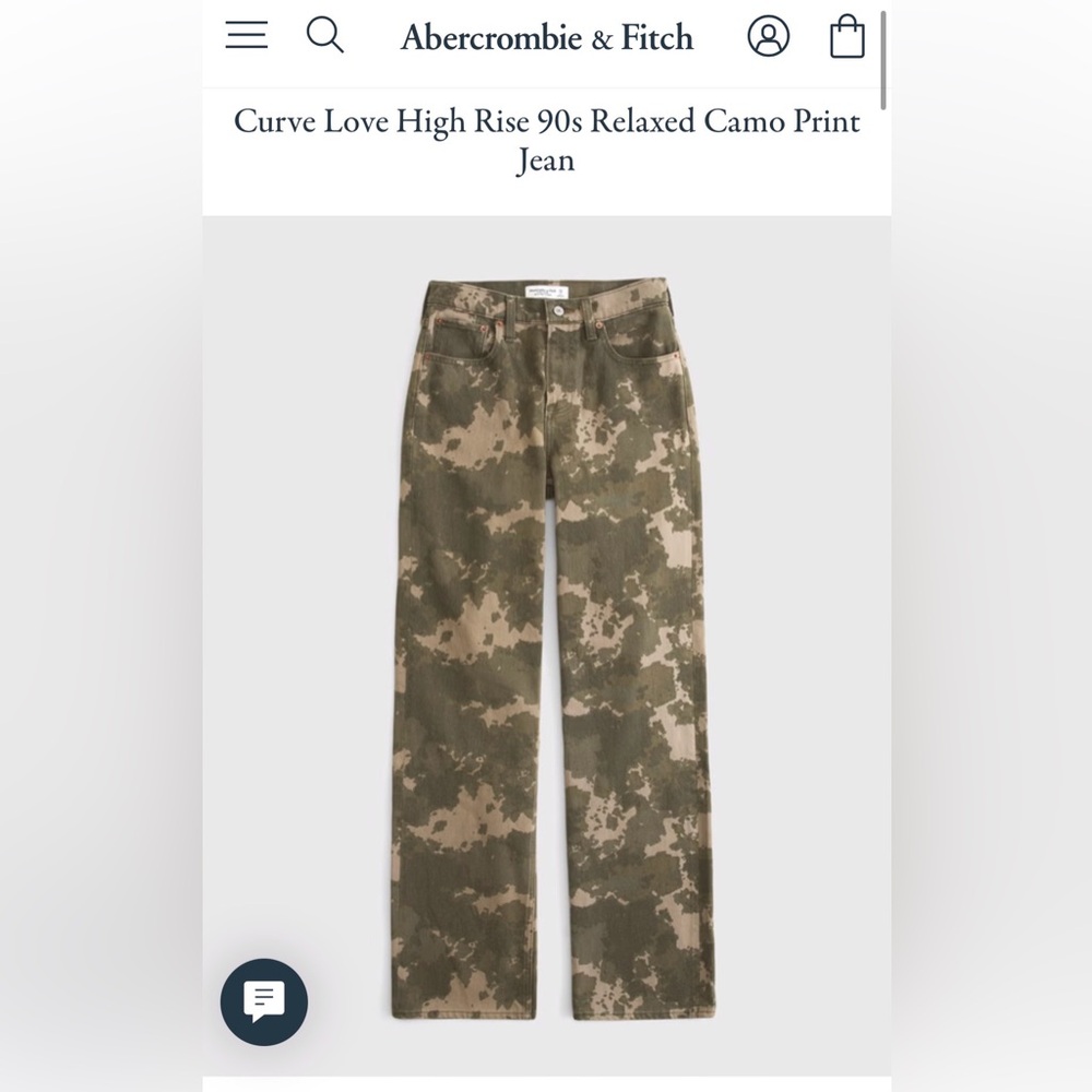 Abercrombie & Fitch Camo and Jeans